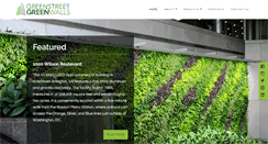 Desktop Screenshot of greenstreetgreenwalls.com